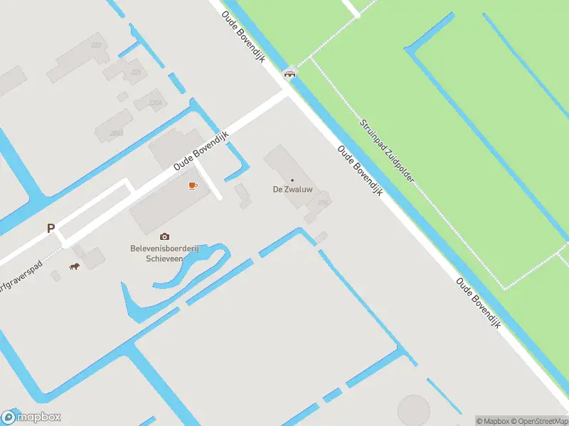 Ambulance met grote spoed naar de Oude Bovendijk in Rotterdam