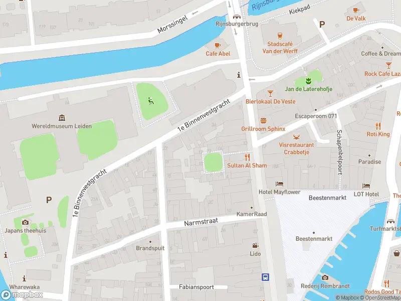 Ambulance met gepaste spoed naar de Morsstraat in Leiden