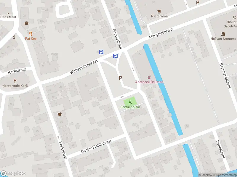 Ambulance naar de Fortuijnplein in Groot-Ammers