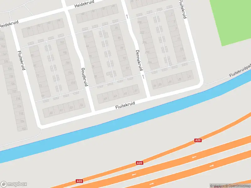 Ambulance met grote spoed naar de Fluitekruid in Rotterdam