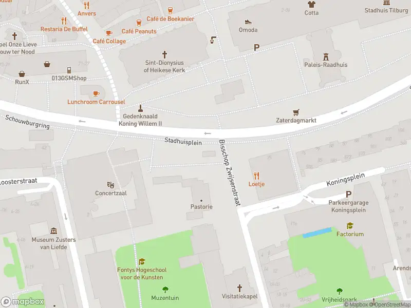 Overlastmelding Stadhuisplein in Tilburg