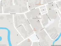 Ambulance met gepaste spoed naar de Marktstraat in Swalmen