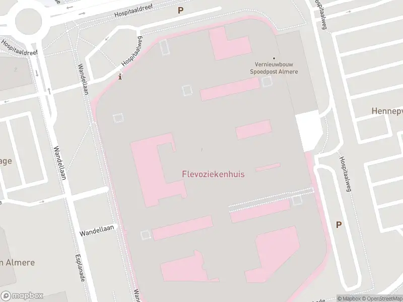 Brandweer met gepaste spoed naar de Hospitaalweg in Almere
