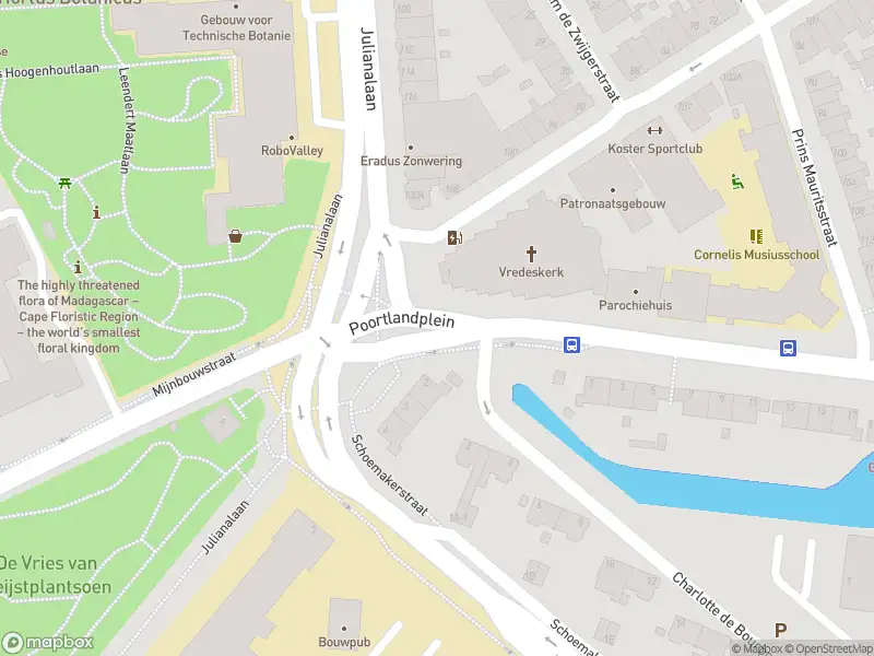Ambulance met gepaste spoed naar de Poortlandplein in Delft
