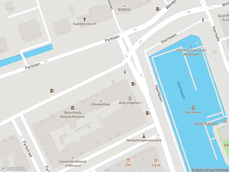 Ambulance met gepaste spoed naar de Parklaan in Rotterdam