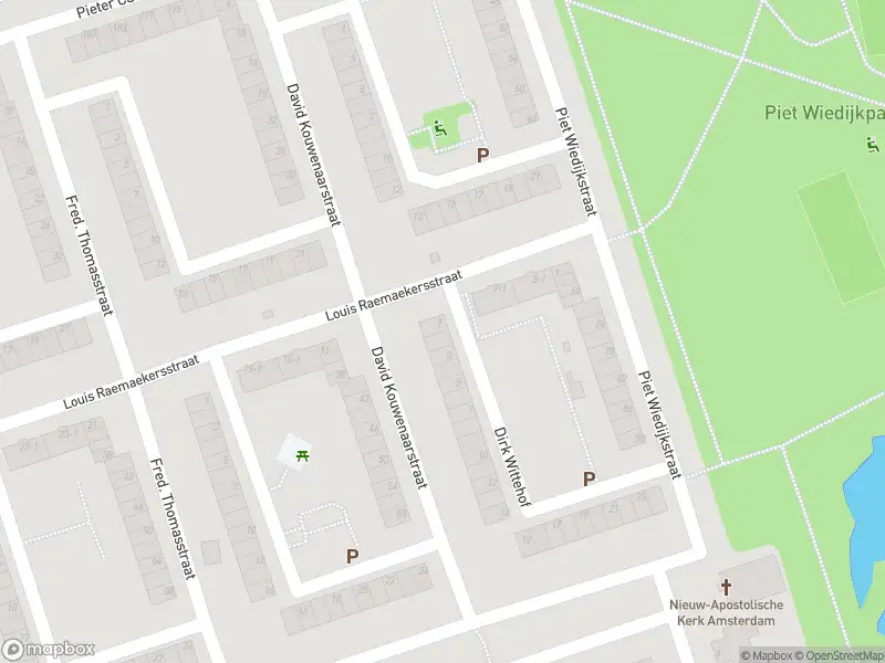Ambulance met gepaste spoed naar de Dirk Wittehof in Amsterdam