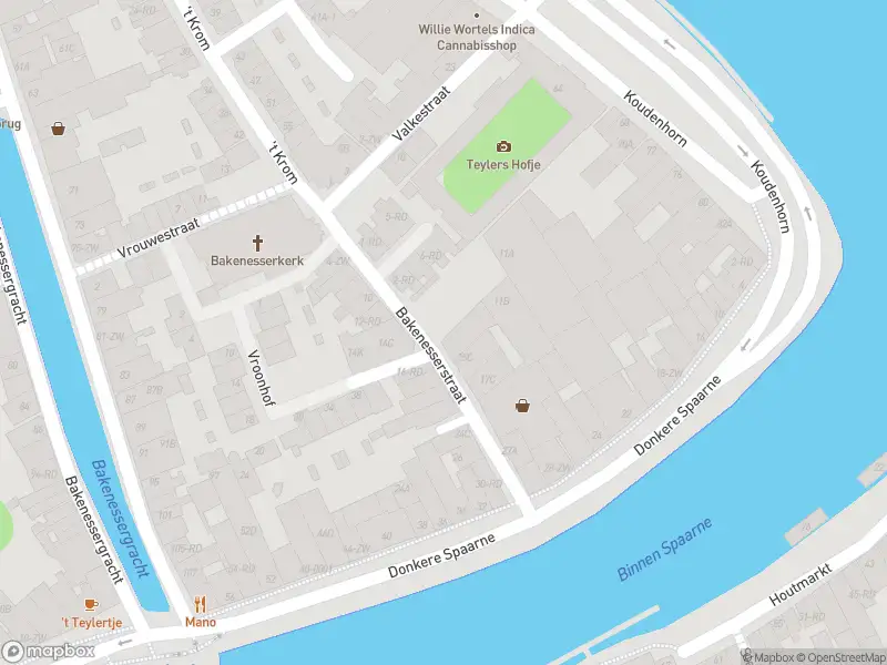 Ambulance met grote spoed naar de Bakenesserstraat in Haarlem