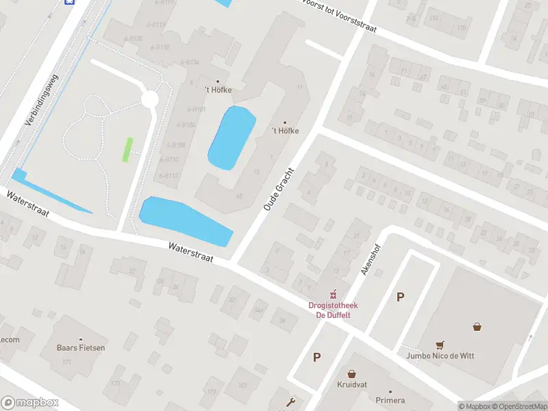Brandweer met gepaste spoed naar de Oude Gracht in Beek