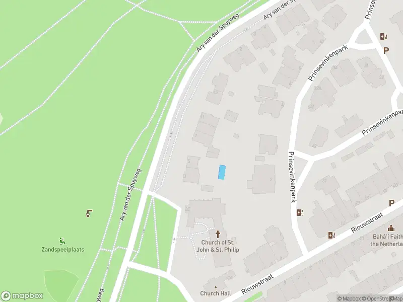 Politie met grote spoed naar de Ary van der Spuyweg in 's-Gravenhage vanwege ongeval met letsel