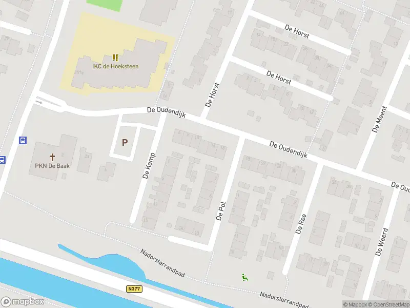 Politie naar de De Oudendijk in Hasselt vanwege aanrijding met letsel