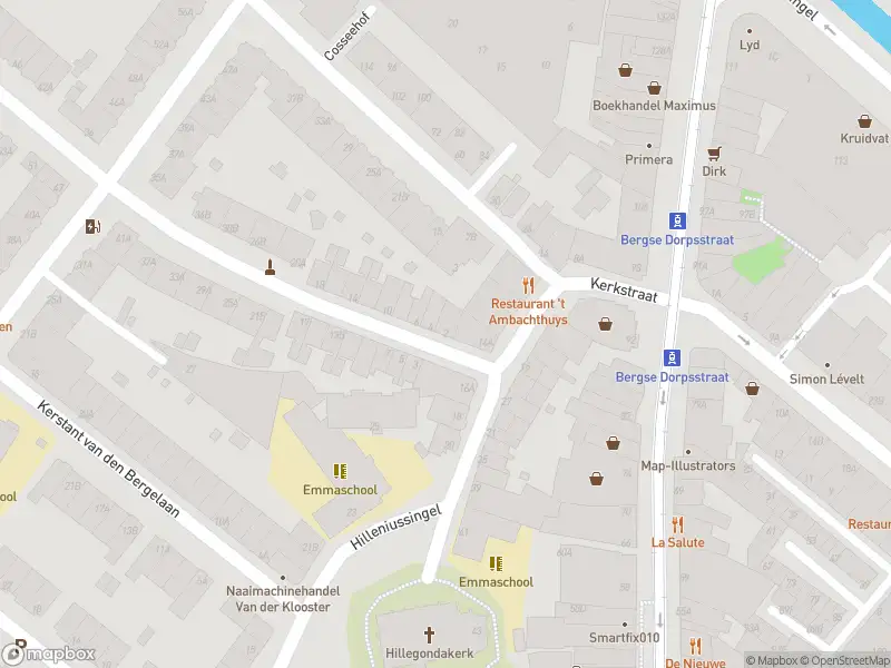 Ambulance met grote spoed naar de Nieuwe Kerkstraat in Rotterdam