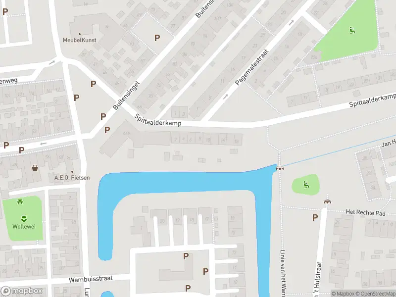 Brandweer met gepaste spoed naar de Buitensingel in Zutphen vanwege afgaan automatisch brandalarm