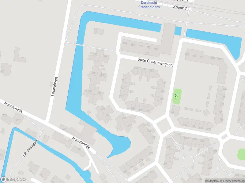 Ambulance met grote spoed naar de Suze Groeneweg-erf in Dordrecht