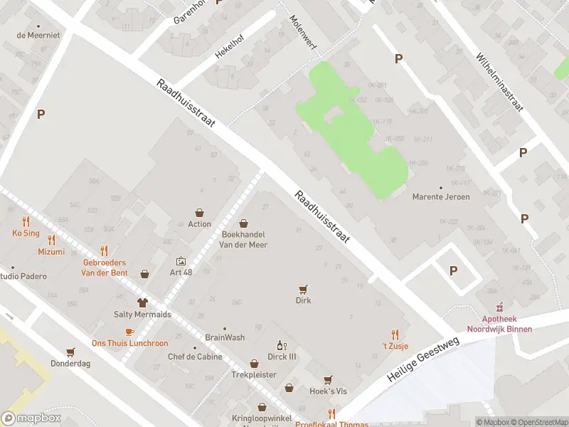 Brandweer met gepaste spoed naar de Raadhuisstraat in Noordwijk