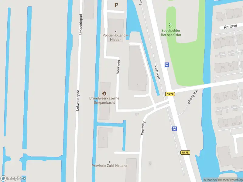 Ambulance met gepaste spoed naar de Veerweg in Bergambacht