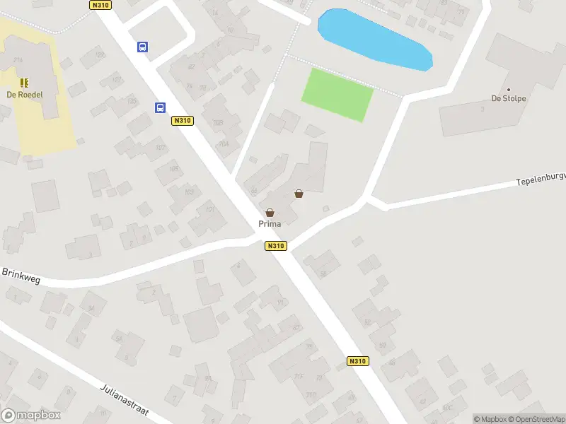 Politie naar de Dorpsstraat in Harskamp vanwege aanrijding met letsel