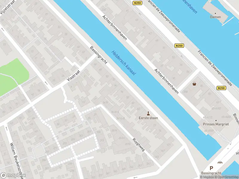 Overlastmelding met urgentie Bassingracht in Den Helder