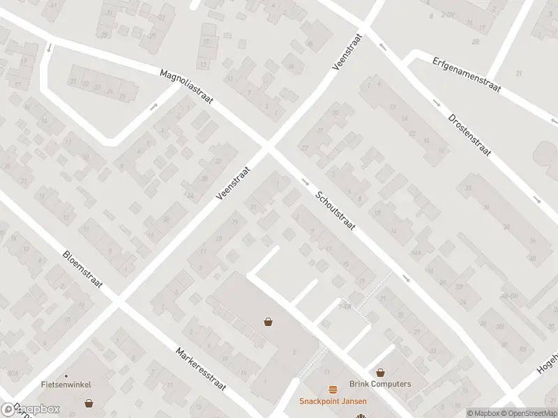 Brandweer met gepaste spoed naar de Veenstraat in IJsselmuiden vanwege waarnemen gaslucht
