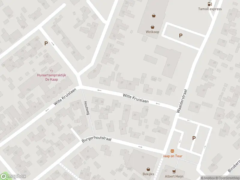 Brandweer met gepaste spoed naar de Weverstraat in Den Burg