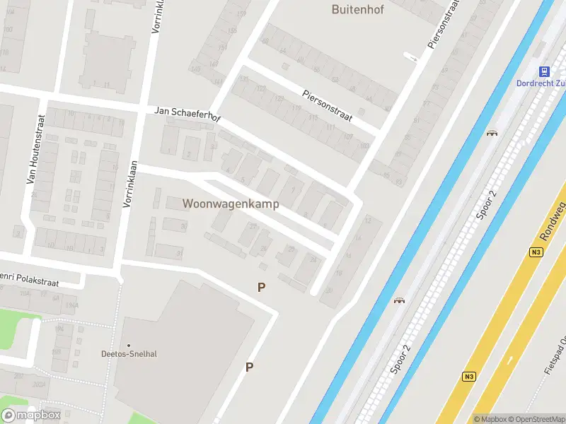 Ambulance met gepaste spoed naar de Jan Schaeferhof in Dordrecht