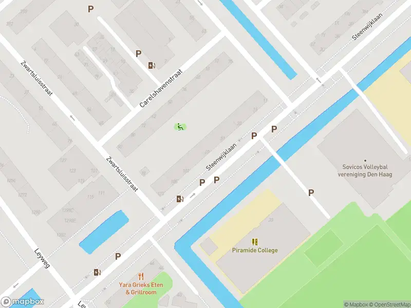 Traumahelikopter naar de Steenwijklaan in 's-Gravenhage