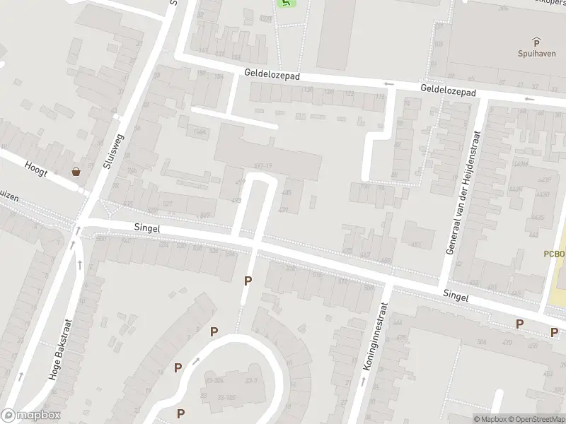Ambulance met gepaste spoed naar de Singel in Dordrecht