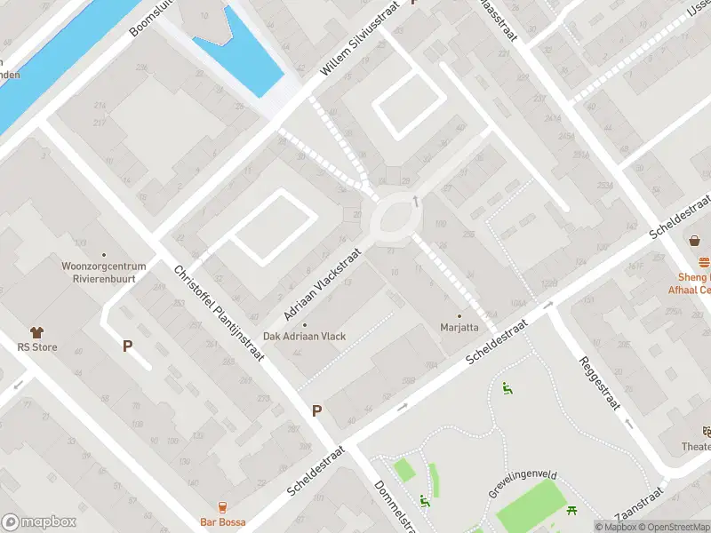 Ambulance met grote spoed naar de Adriaan Vlackstraat in 's-Gravenhage
