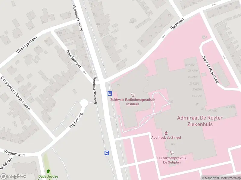 Besteld ambulance vervoer naar de Koudekerkseweg in Vlissingen
