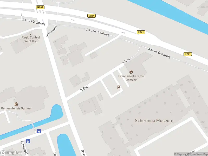 Brandweer met gepaste spoed naar de 't Bon in Opmeer