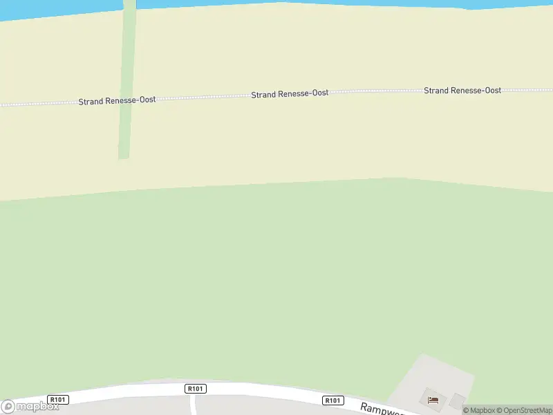 Politie met grote spoed naar de Strand Renesse-Oost in Renesse vanwege personen te water