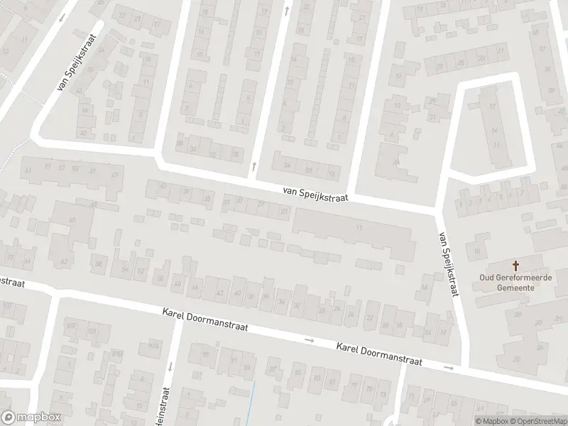 Ambulance met gepaste spoed naar de Van Speijkstraat in Oud-Beijerland