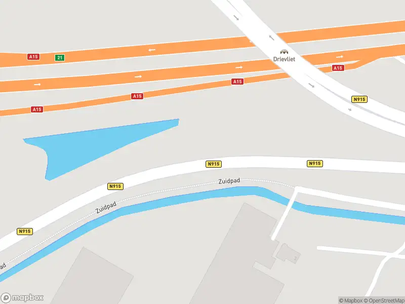 Brandweer met gepaste spoed naar de Oudelande in Ridderkerk vanwege dier(en) in nood