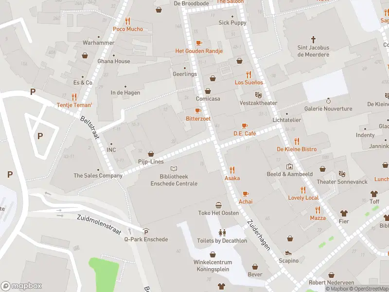 Brandweer met gepaste spoed naar de Pijpenstraat in Enschede