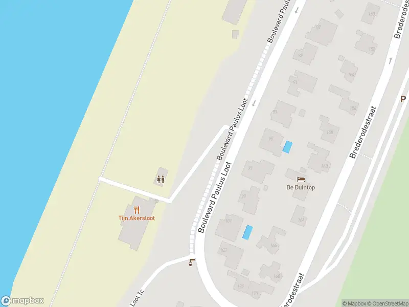 Ambulance met gepaste spoed naar de Boulevard Paulus Loot in Zandvoort