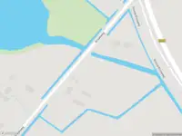 Politie naar de Kraakweg in Zwartewaal vanwege dier(en) in nood