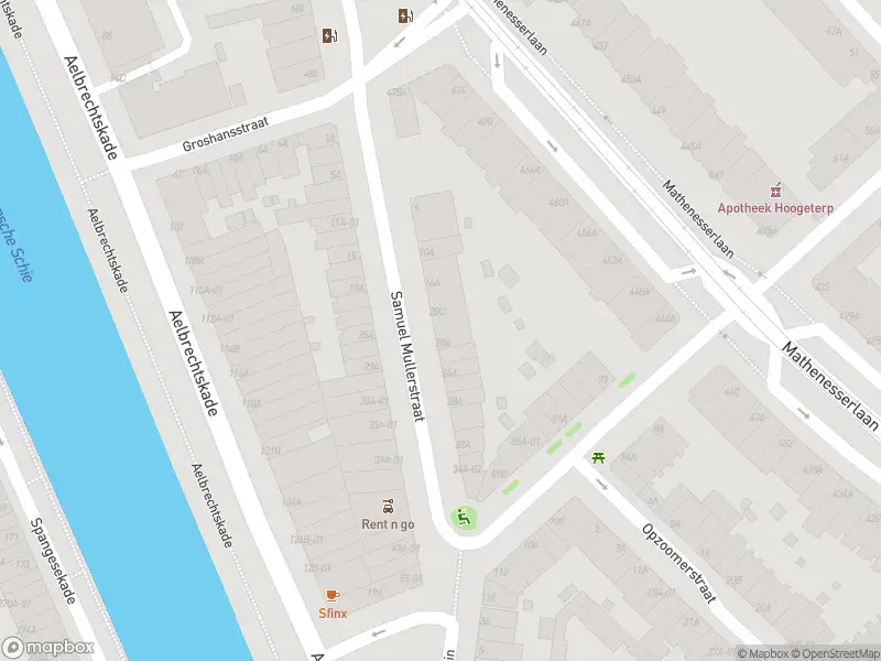 Ambulance met grote spoed naar de Samuel Mullerstraat in Rotterdam