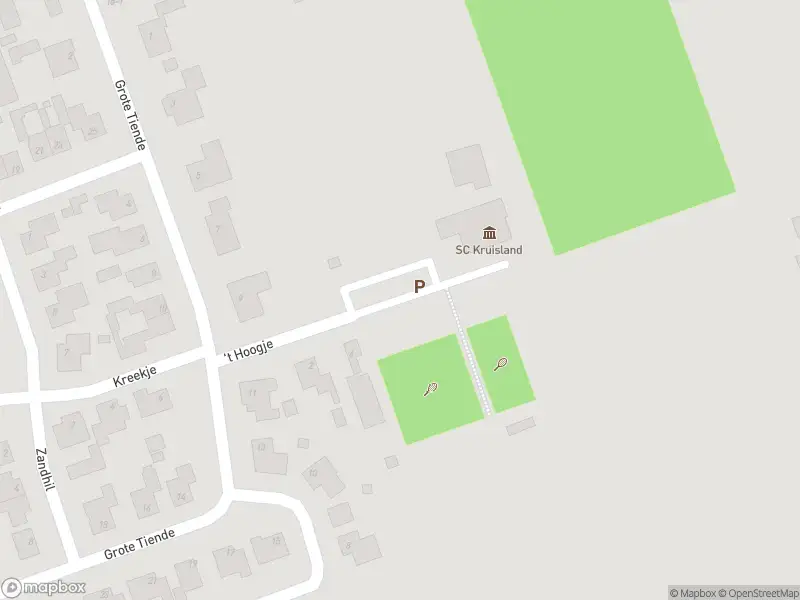 Brandweer met gepaste spoed naar de 't Hoogje in Kruisland