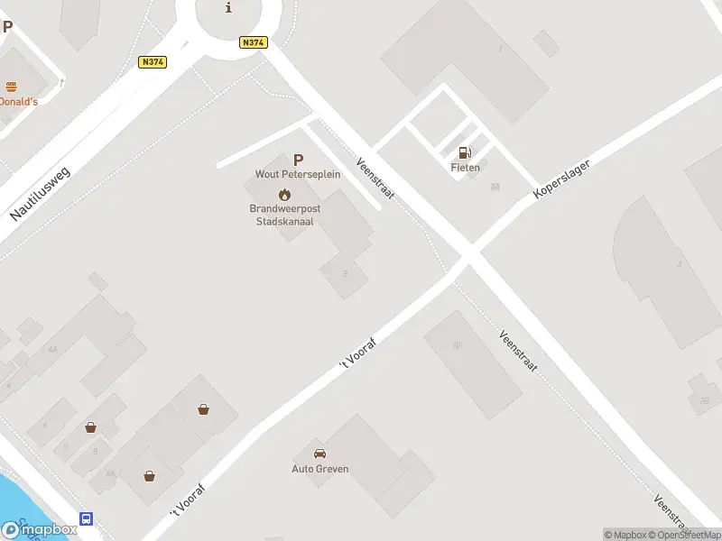 Politie met grote spoed naar de 't Vooraf in Stadskanaal vanwege ongeval met letsel