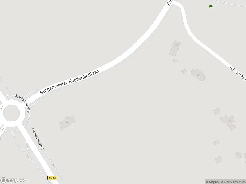 Politie naar de Burgemeester Knottenbeltlaan in Rijssen vanwege aanrijding met letsel