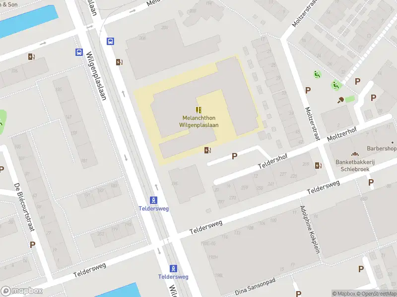 Ambulance met grote spoed naar de Wilgenplaslaan in Rotterdam