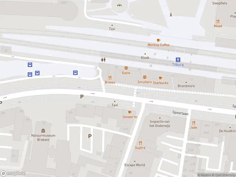 Overlastmelding Spoorlaan in Tilburg