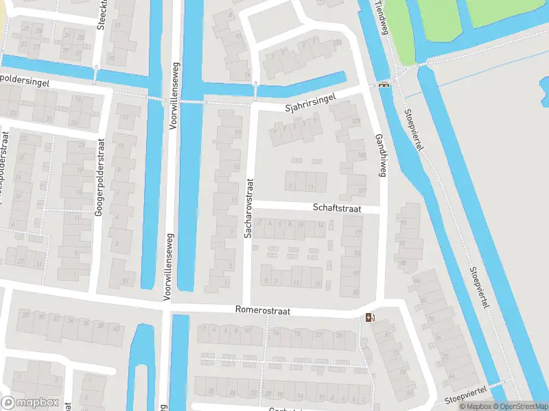 Ambulance met grote spoed naar de Schaftstraat in Gouda