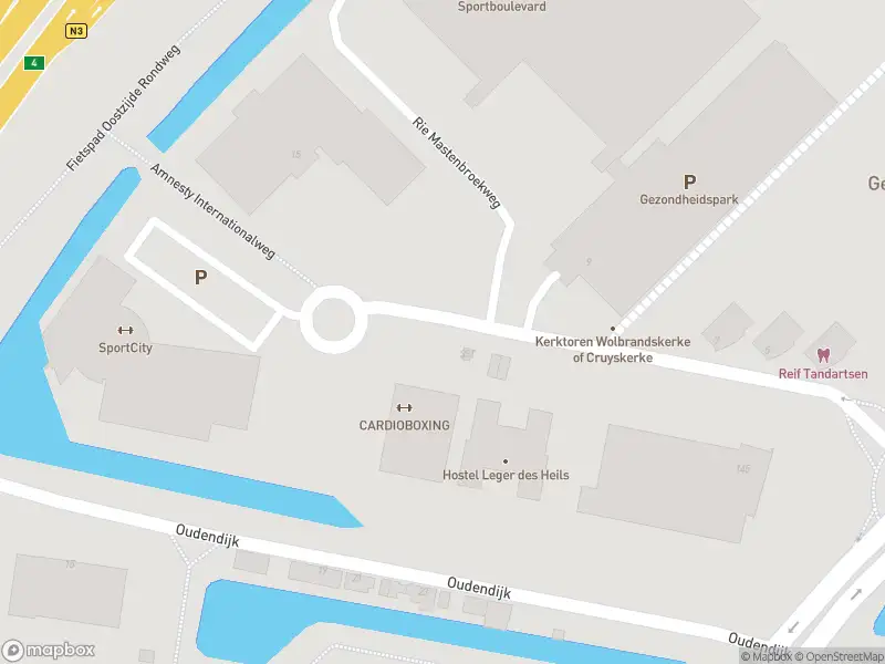Ambulance met grote spoed naar de Amnesty Internationalweg in Dordrecht