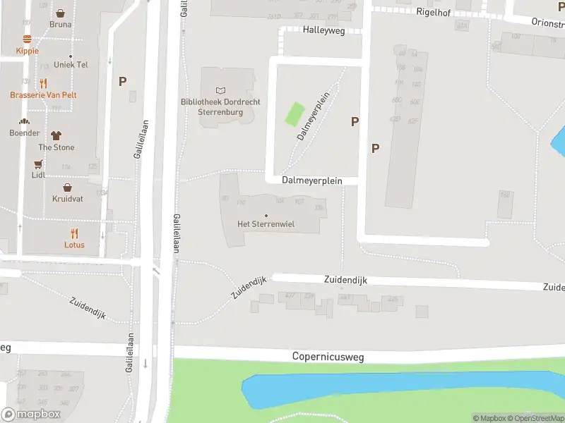 Ambulance met gepaste spoed naar de Dalmeyerplein in Dordrecht