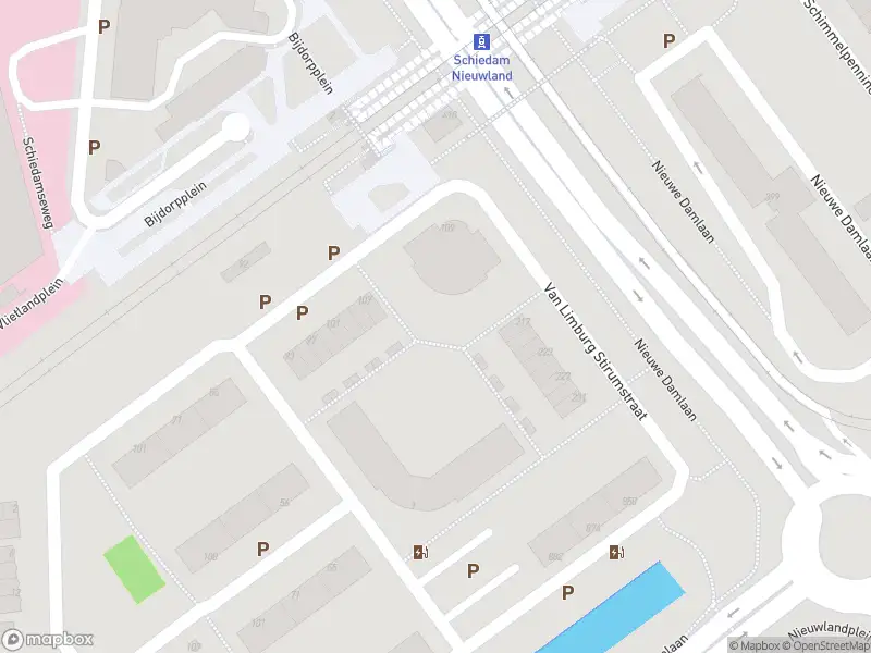 Ambulance met gepaste spoed naar de Van Limburg Stirumstraat in Schiedam