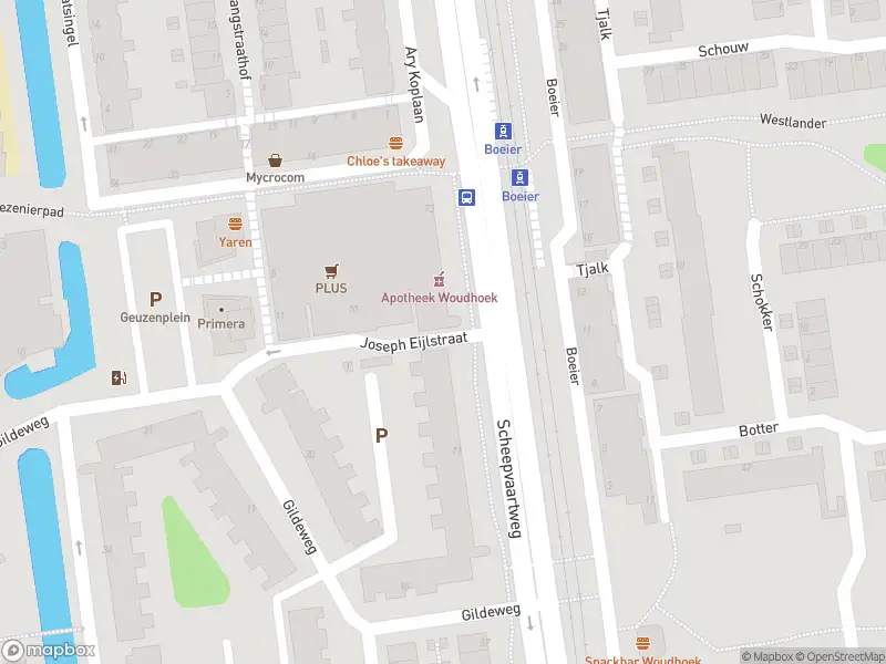 Besteld ambulance vervoer naar de Scheepvaartweg in Schiedam