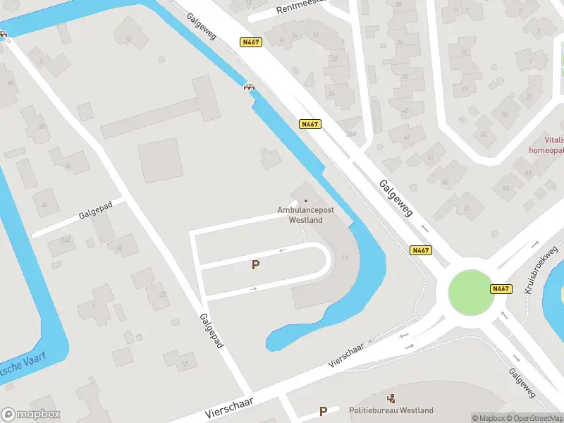 Ambulance met gepaste spoed naar de Galgepad in Naaldwijk