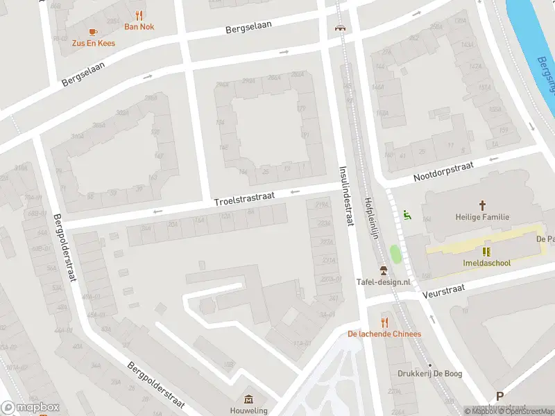 Ambulance met grote spoed naar de Troelstrastraat in Rotterdam