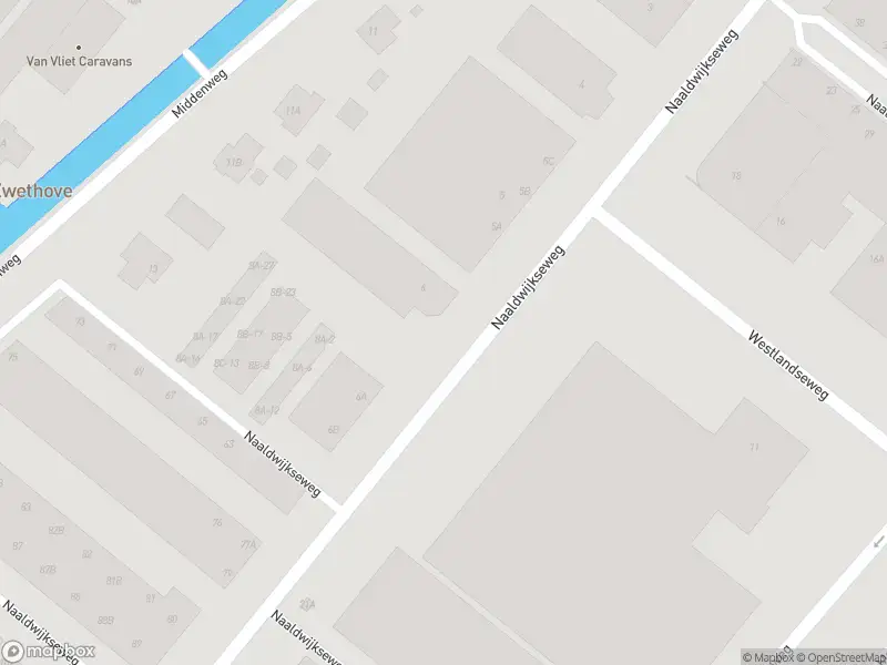 Politie met grote spoed naar de Naaldwijkseweg in Wateringen vanwege personen te water