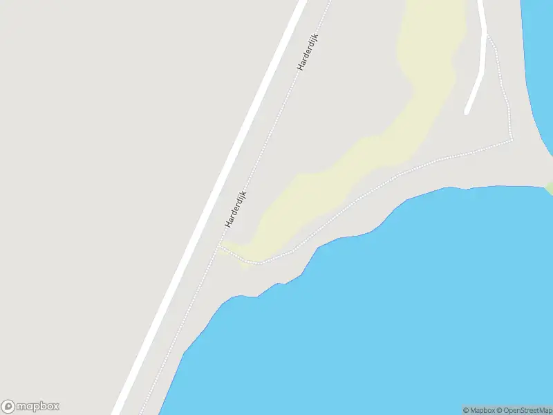 Politie naar de Harderdijk in Biddinghuizen